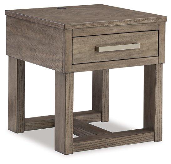 Loyaska End Table - Vida Furniture (Laredo,TX)