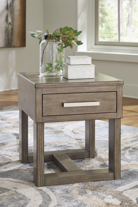 Loyaska End Table - Vida Furniture (Laredo,TX)