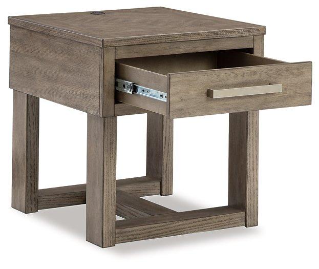 Loyaska End Table - Vida Furniture (Laredo,TX)