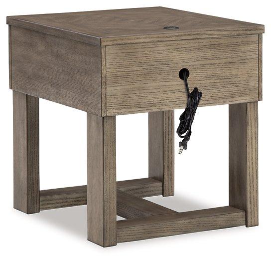 Loyaska End Table - Vida Furniture (Laredo,TX)
