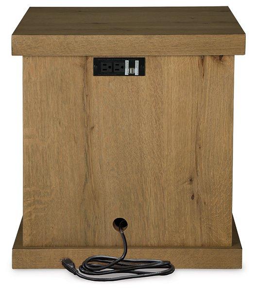 Brinstead Chairside End Table - Vida Furniture (Laredo,TX)
