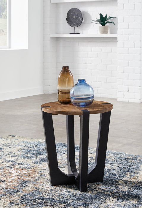 Hanneforth End Table - Vida Furniture (Laredo,TX)