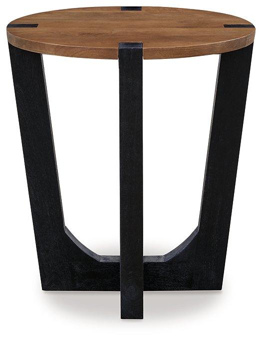 Hanneforth End Table - Vida Furniture (Laredo,TX)