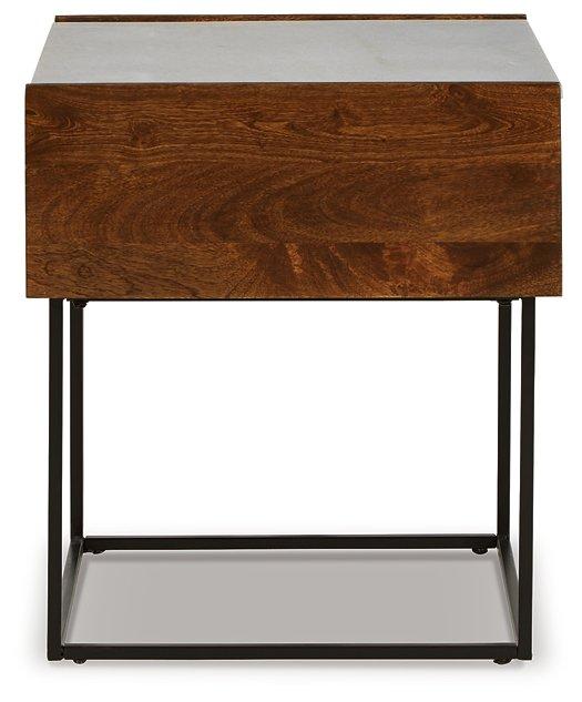 Rusitori End Table - Vida Furniture (Laredo,TX)