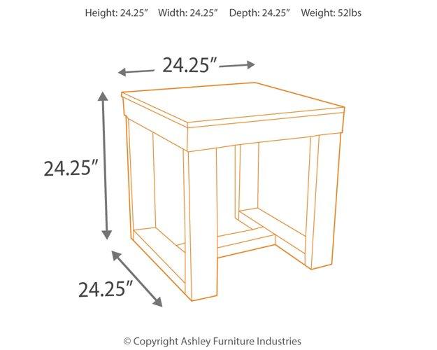 Watson End Table - Vida Furniture (Laredo,TX)