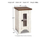 Wystfield Chairside End Table - Vida Furniture (Laredo,TX)