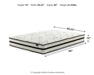 Chime 10 Inch Hybrid Mattress in a Box - Vida Furniture (Laredo,TX)