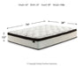 Chime 12 Inch Hybrid Mattress in a Box - Vida Furniture (Laredo,TX)