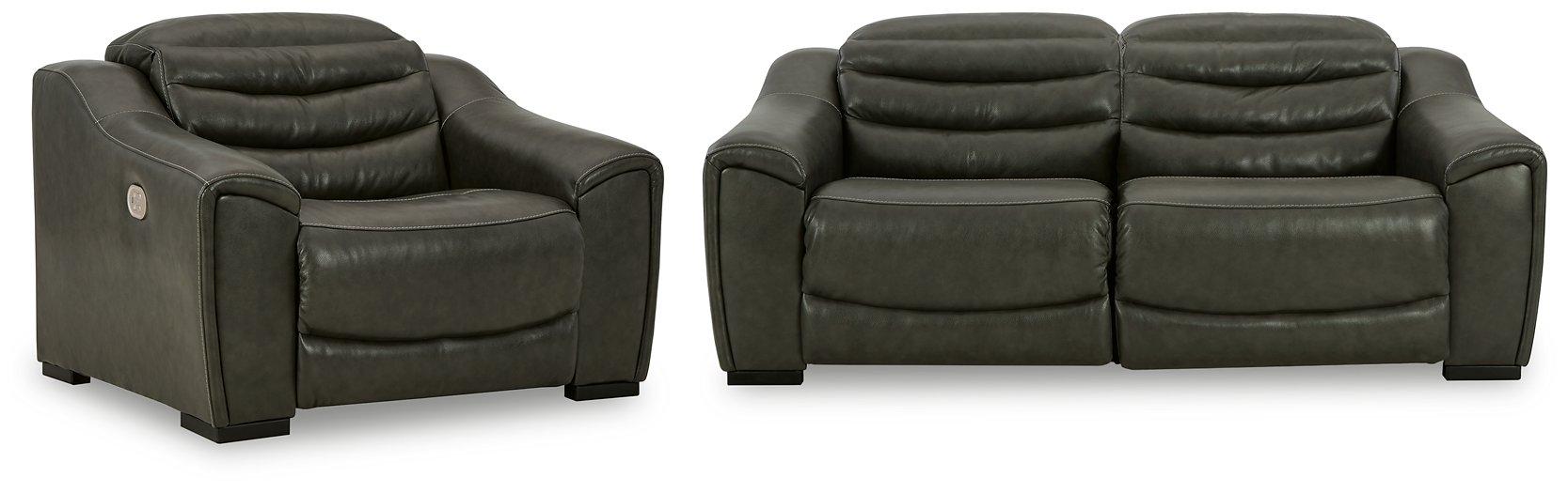 Center Line Living Room Set - Vida Furniture (Laredo,TX)