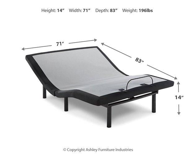 Chime 10 Inch Hybrid Mattress Package - Vida Furniture (Laredo,TX)