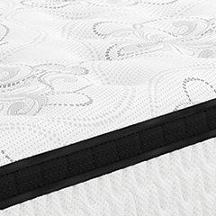 Chime 12 Inch Hybrid Mattress Package - Vida Furniture (Laredo,TX)