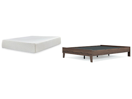 Calverson Bed and Mattress Set - Vida Furniture (Laredo,TX)