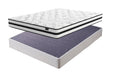 8 Inch Chime Innerspring Mattress Set - Vida Furniture (Laredo,TX)
