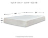 10 Inch Chime Memory Foam Mattress Set - Vida Furniture (Laredo,TX)