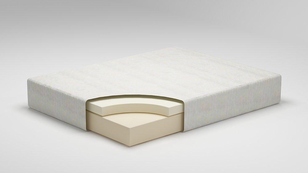 Chime 12 Inch Memory Foam Mattress in a Box - Vida Furniture (Laredo,TX)