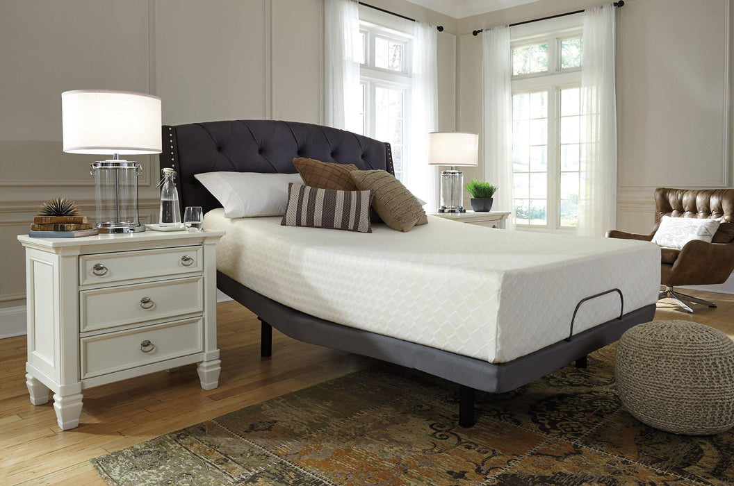 Chime 12 Inch Memory Foam Mattress in a Box - Vida Furniture (Laredo,TX)