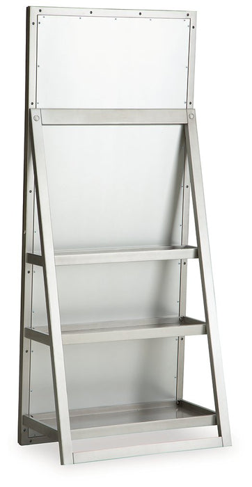 Evesen Floor Standing Mirror/Storage - Vida Furniture (Laredo,TX)