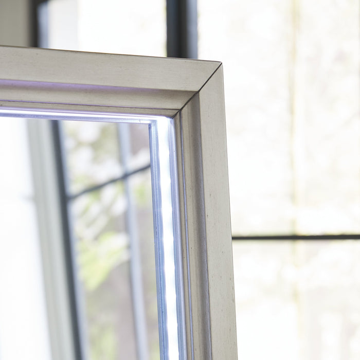 Evesen Floor Standing Mirror/Storage - Vida Furniture (Laredo,TX)