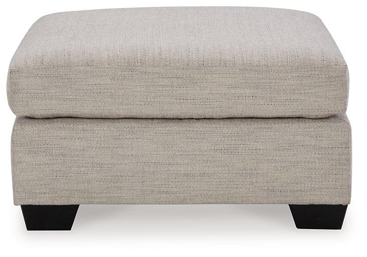 Mahoney Oversized Accent Ottoman - Vida Furniture (Laredo,TX)