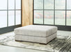 Regent Park Oversized Accent Ottoman - Vida Furniture (Laredo,TX)