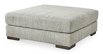 Regent Park Oversized Accent Ottoman - Vida Furniture (Laredo,TX)
