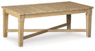 Carter Hall Outdoor Coffee Table - Vida Furniture (Laredo,TX)