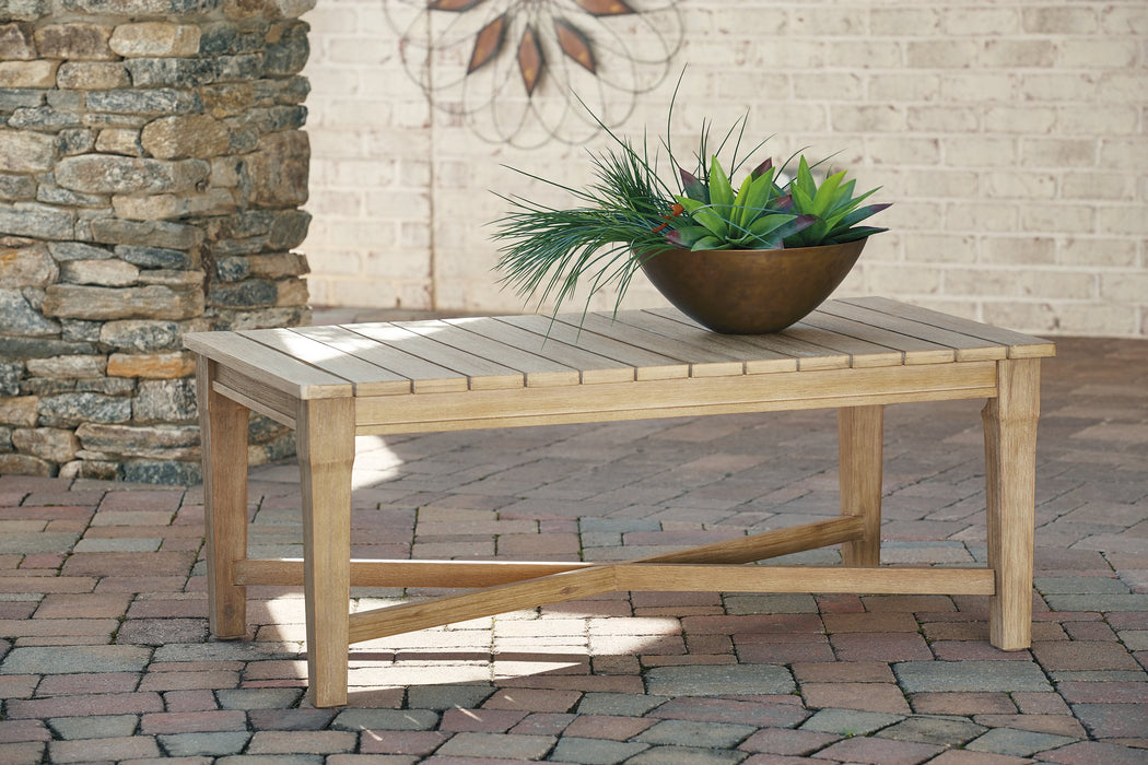 Carter Hall Outdoor Coffee Table - Vida Furniture (Laredo,TX)