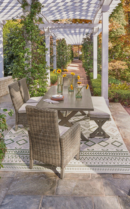 Beachcroft Outdoor Dining Set - Vida Furniture (Laredo,TX)