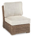 Beachcroft Outdoor Sofa, Lounge Chairs and Fire Pit - Vida Furniture (Laredo,TX)