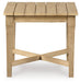 Carter Hall Outdoor End Table - Vida Furniture (Laredo,TX)