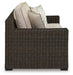 Coastline Bay Outdoor Loveseat with Cushion - Vida Furniture (Laredo,TX)