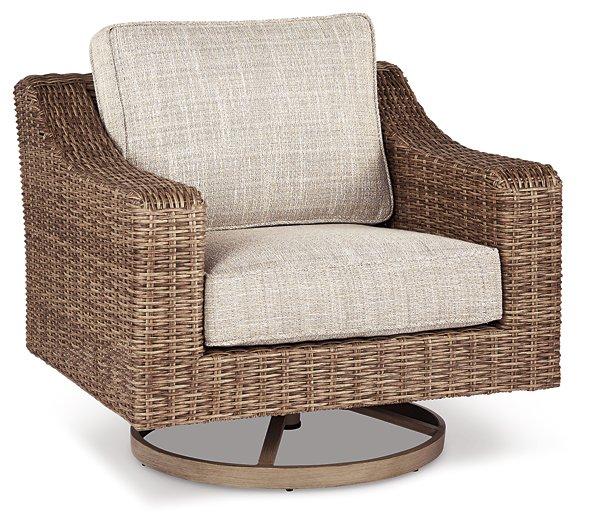 Beachcroft Outdoor Seating Set - Vida Furniture (Laredo,TX)