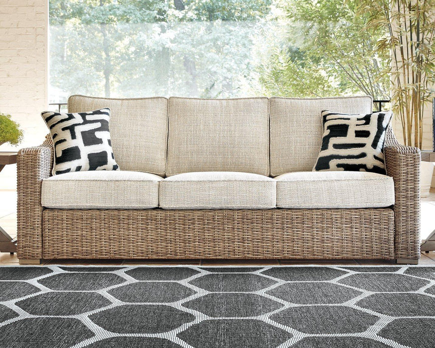Beachcroft Outdoor Seating Set - Vida Furniture (Laredo,TX)