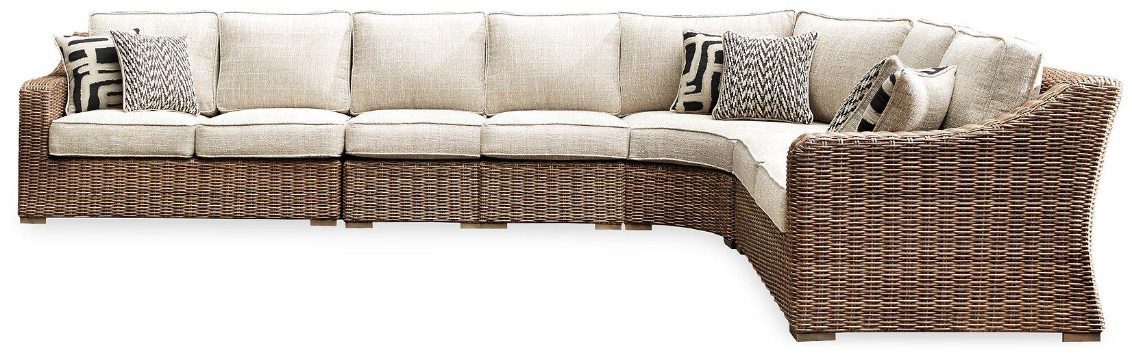 Beachcroft Outdoor Seating Set - Vida Furniture (Laredo,TX)
