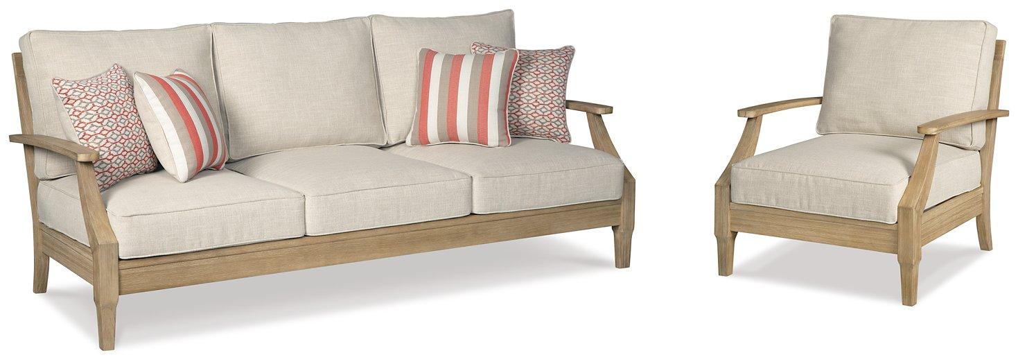 Clare View Outdoor Seating Set - Vida Furniture (Laredo,TX)