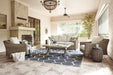 Beachcroft Outdoor Conversation Set - Vida Furniture (Laredo,TX)