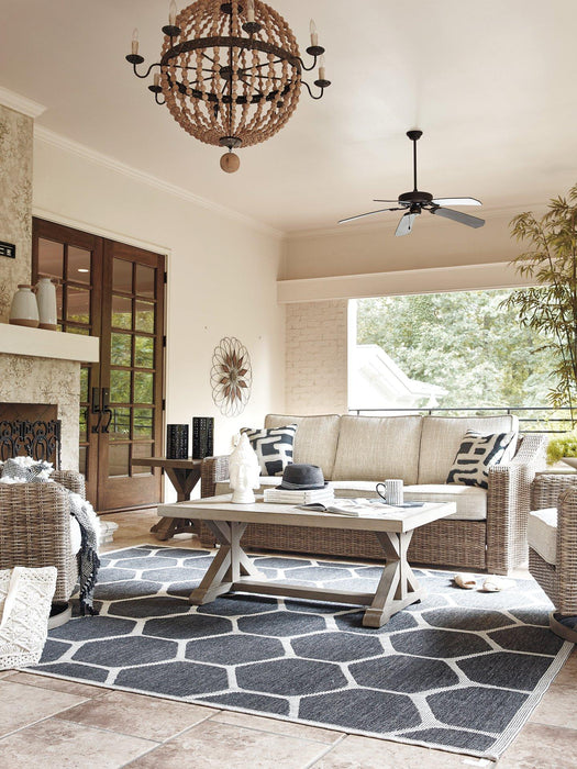 Beachcroft Outdoor Conversation Set - Vida Furniture (Laredo,TX)