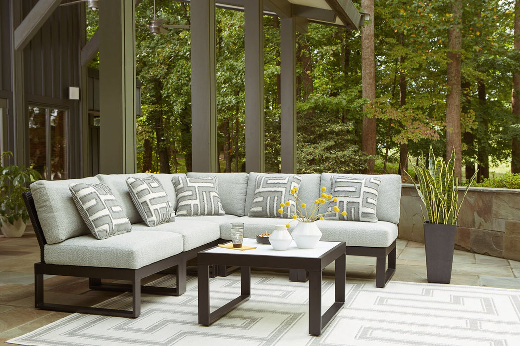 Beachloft Outdoor Sectional - Vida Furniture (Laredo,TX)