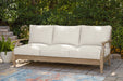 Carter Hall Outdoor Sofa with Cushion - Vida Furniture (Laredo,TX)