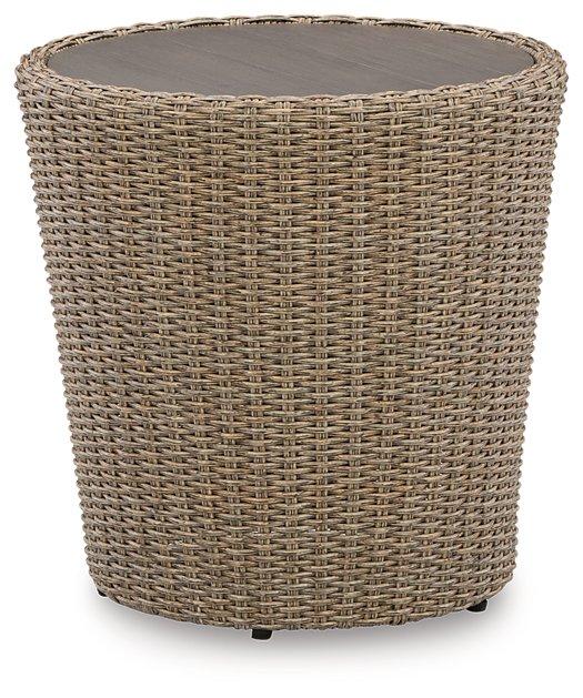 Danson Outdoor Occasional Table Set - Vida Furniture (Laredo,TX)