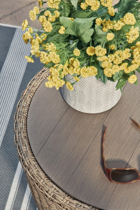 Danson Outdoor Occasional Table Set - Vida Furniture (Laredo,TX)