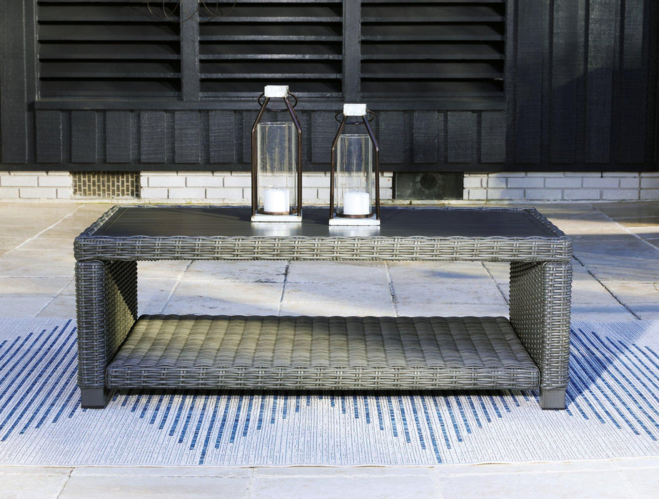 Elite Park Outdoor Occasional Table Set - Vida Furniture (Laredo,TX)