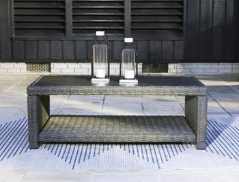 Elite Park Outdoor Occasional Table Set - Vida Furniture (Laredo,TX)
