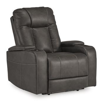 Feazada Power Recliner - Vida Furniture (Laredo,TX)