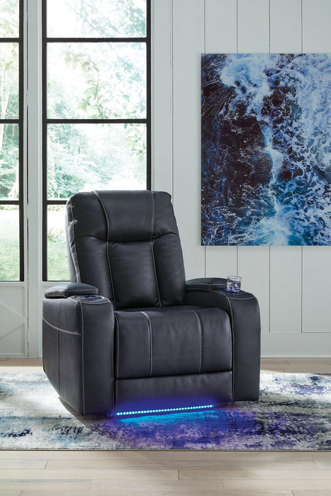 Feazada Power Recliner - Vida Furniture (Laredo,TX)