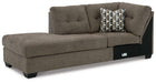 Mahoney 2-Piece Sleeper Sectional with Chaise - Vida Furniture (Laredo,TX)