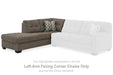 Mahoney 2-Piece Sleeper Sectional with Chaise - Vida Furniture (Laredo,TX)