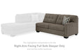 Mahoney 2-Piece Sleeper Sectional with Chaise - Vida Furniture (Laredo,TX)