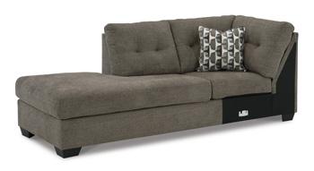 Mahoney 2-Piece Sleeper Sectional with Chaise - Vida Furniture (Laredo,TX)