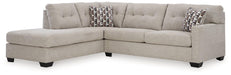 Mahoney 2-Piece Sleeper Sectional with Chaise - Vida Furniture (Laredo,TX)